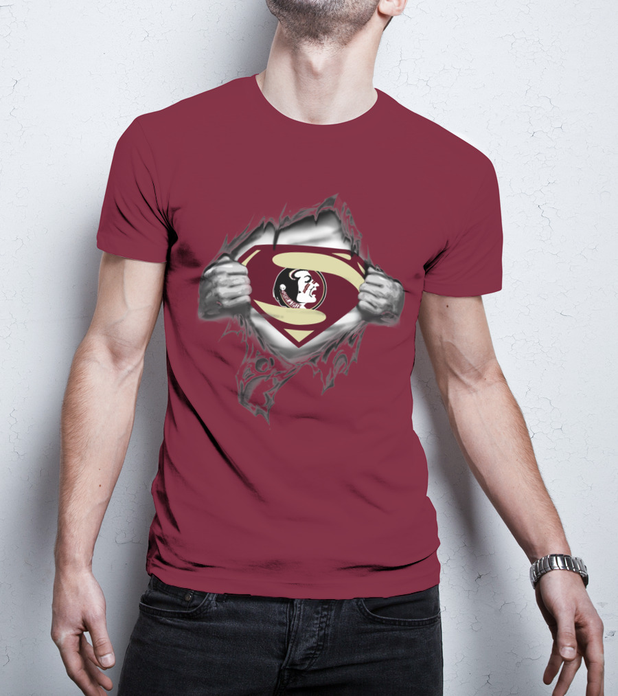 Seminoles Superman Logo Mashup T-Shirt