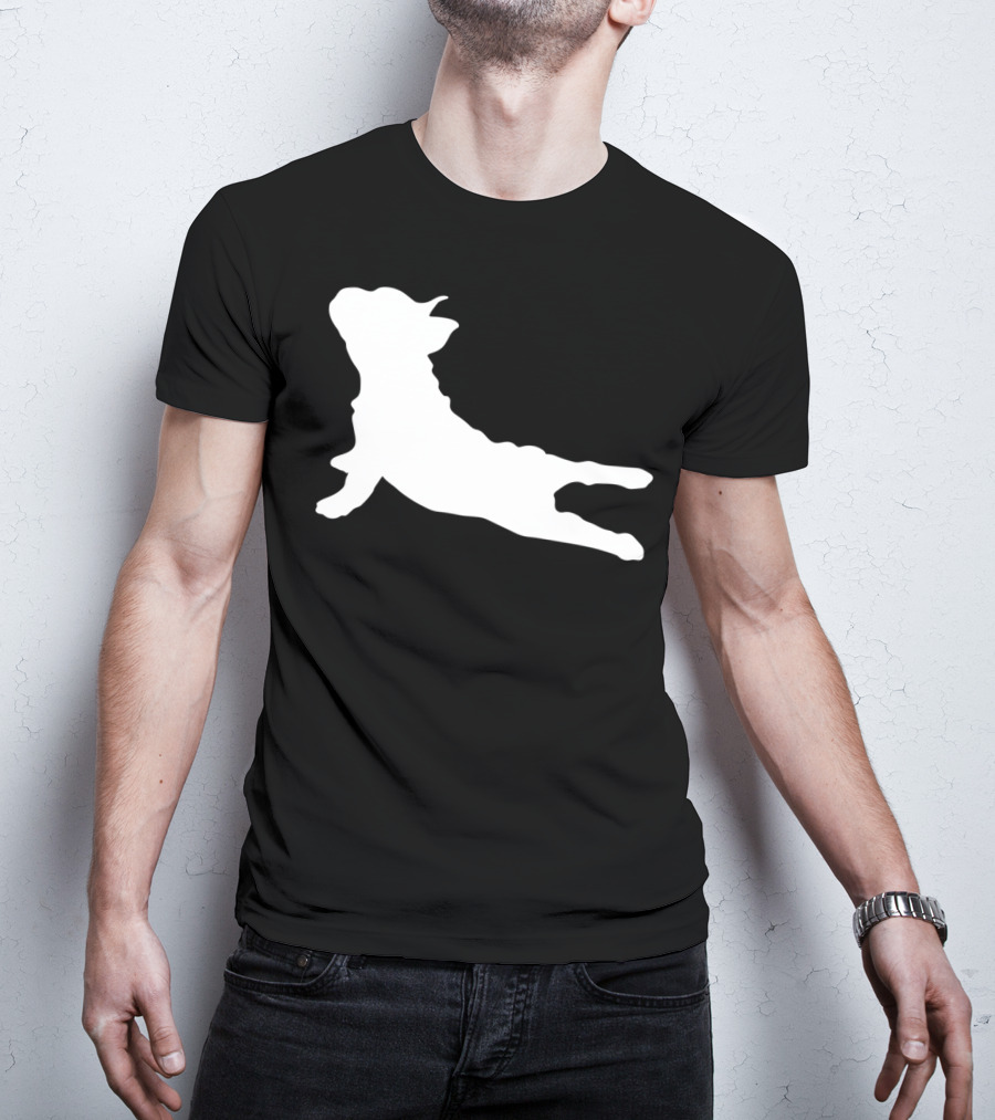 French Bulldog Yoga Pose T-Shirt