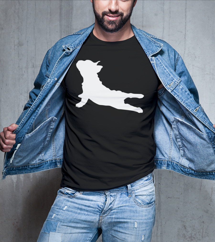 French Bulldog Yoga Pose T-Shirt