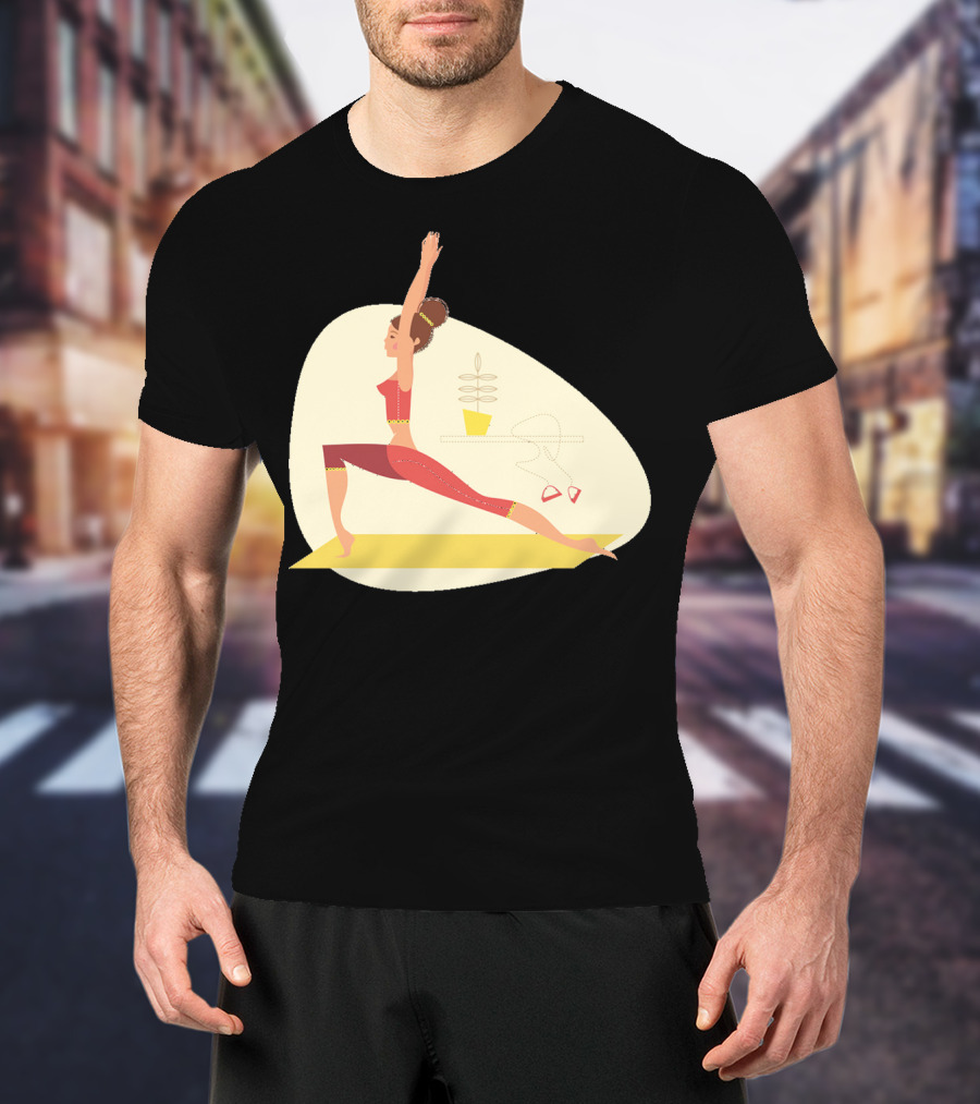Fun Yoga Pose For Relaxing Workout Sessions T-Shirt
