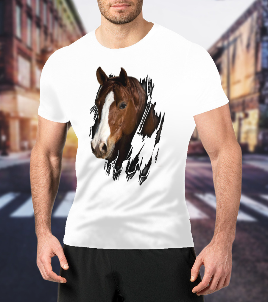 American Quarter Horse Beauty Rugged Elegance T-Shirt