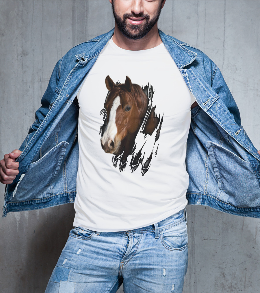 American Quarter Horse Beauty Rugged Elegance T-Shirt