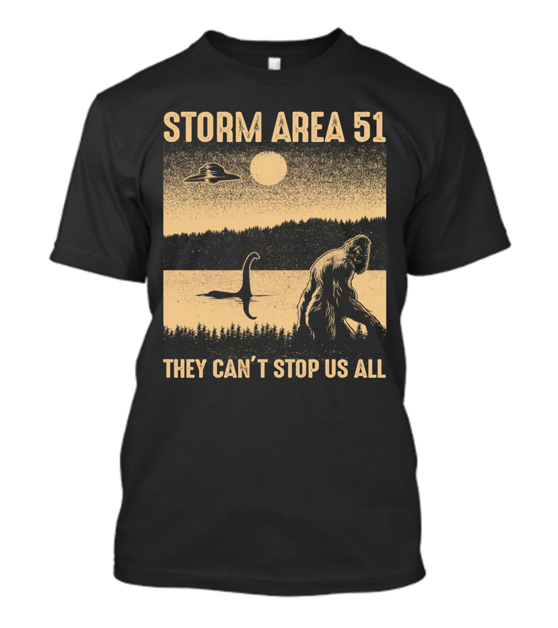Storm Area 51 They Can't Stop US All T-Shirt