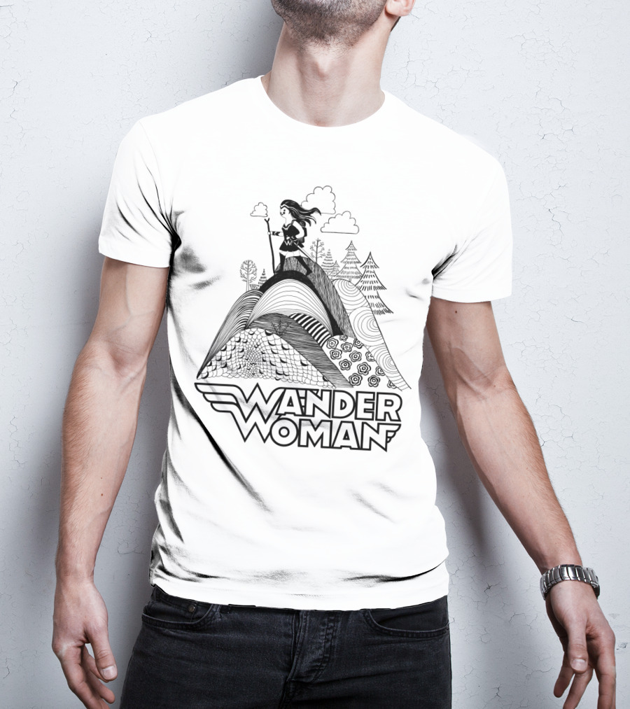 Wander Woman Hiking Adventure T-Shirt