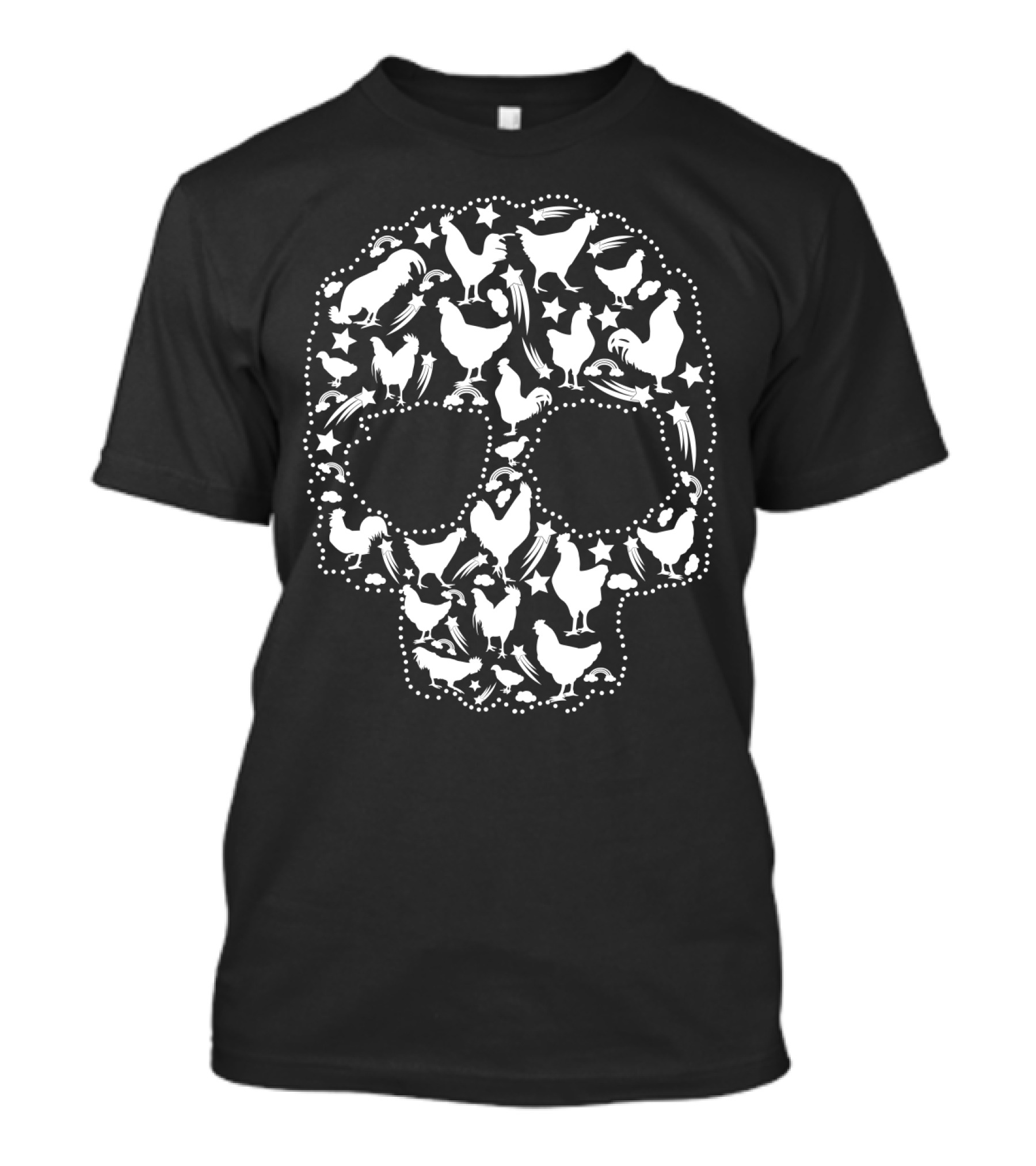 Chickens Skull T-Shirt
