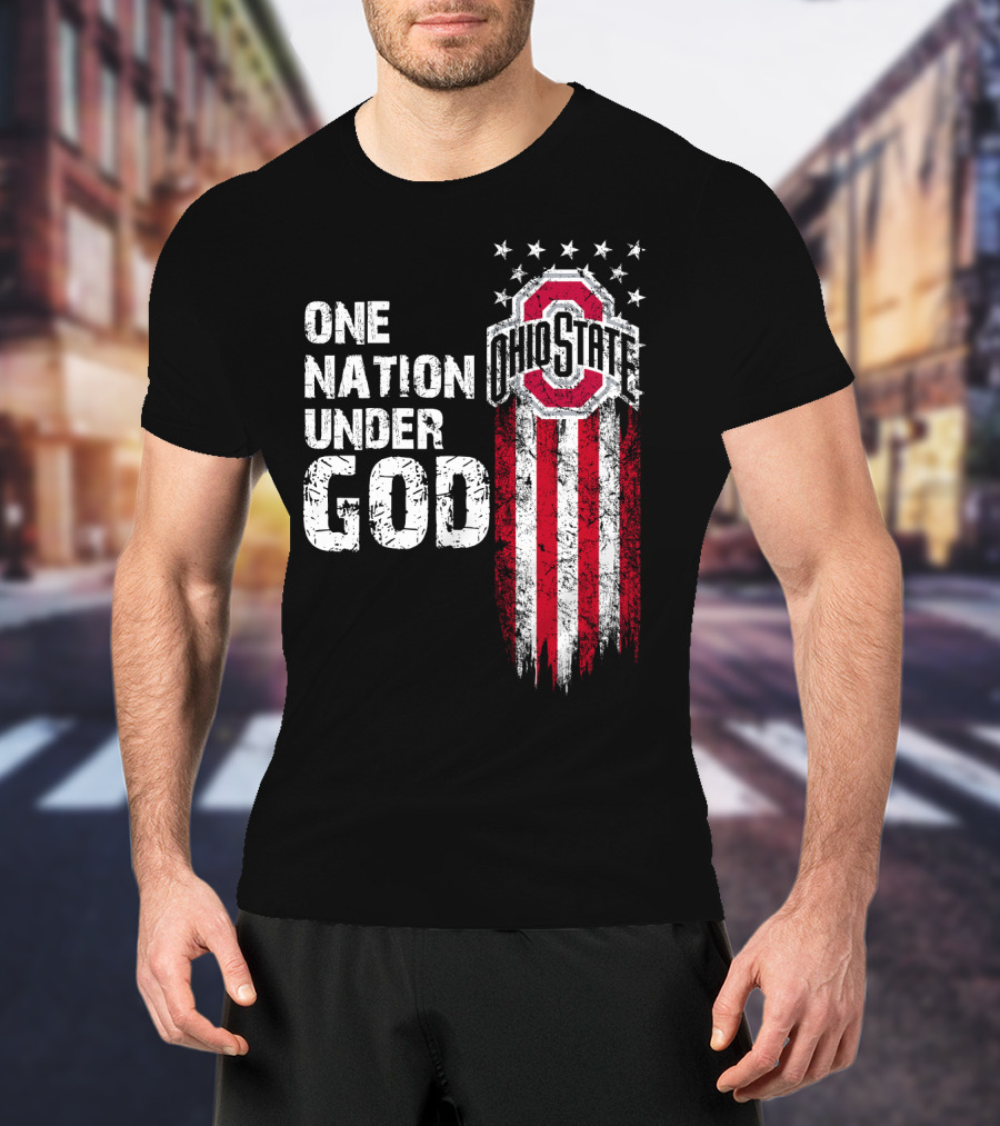 One Nation Under God Ohio State Buckeyes T-Shirt