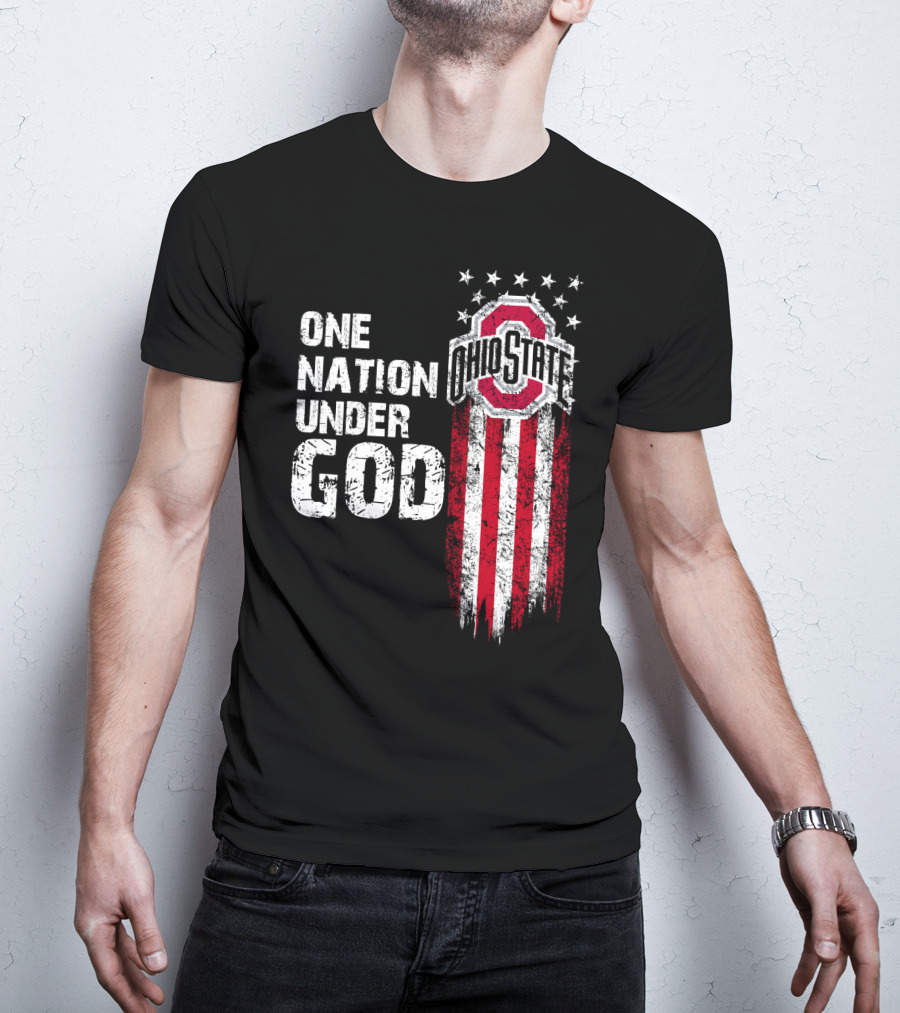 One Nation Under God Ohio State Buckeyes T-Shirt