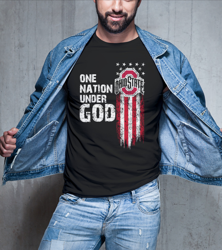 One Nation Under God Ohio State Buckeyes T-Shirt