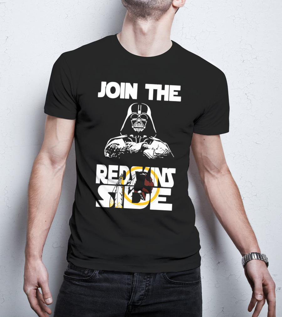 Join The Redskins Side T-Shirt