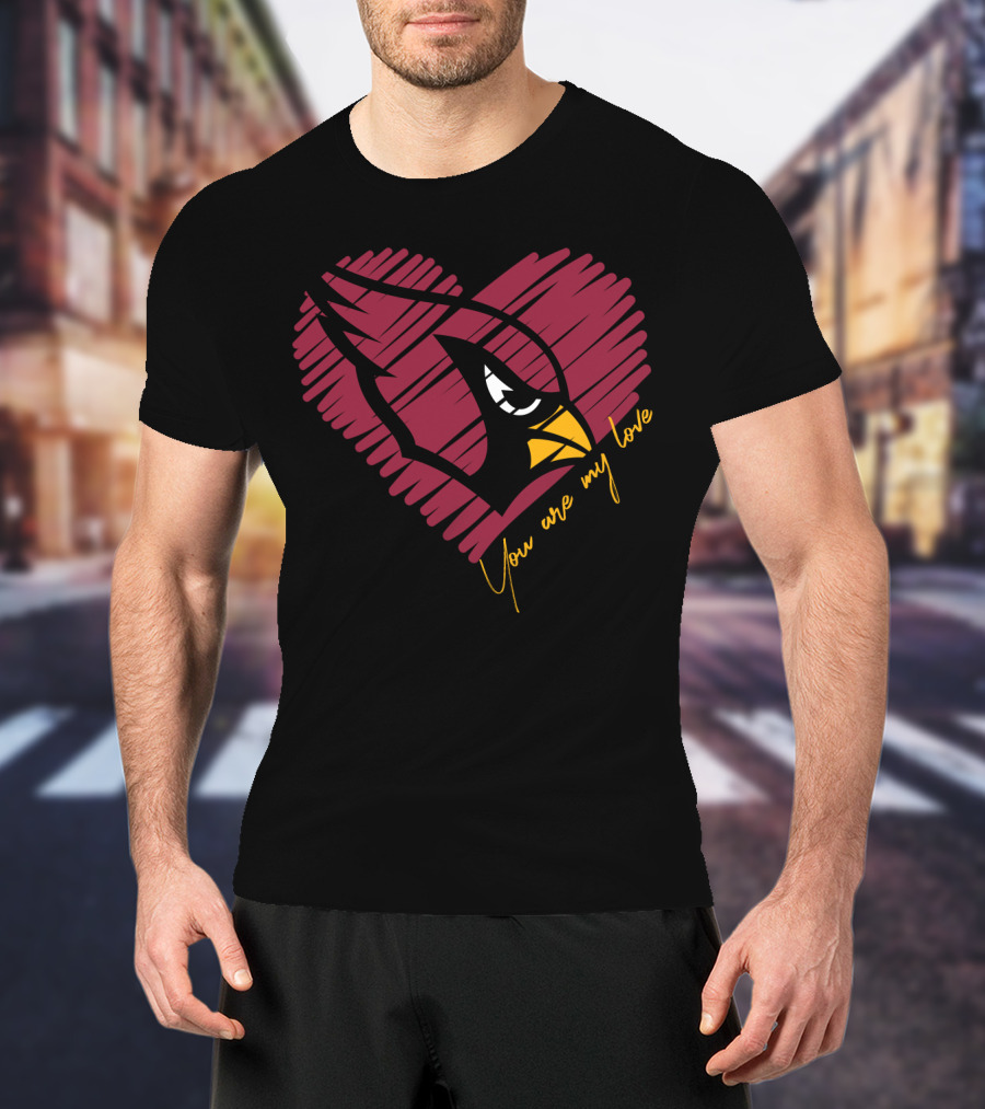 Arizona Cardinals You Are My Love T-Shirt