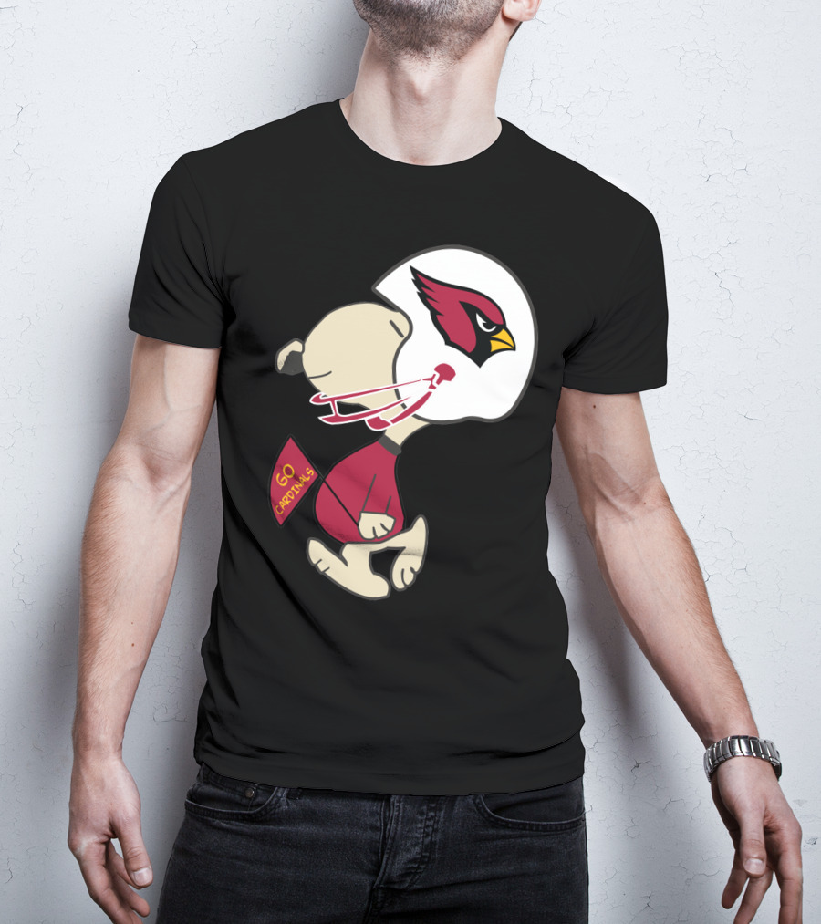 Go Cardinals Fans Helmet T-Shirt