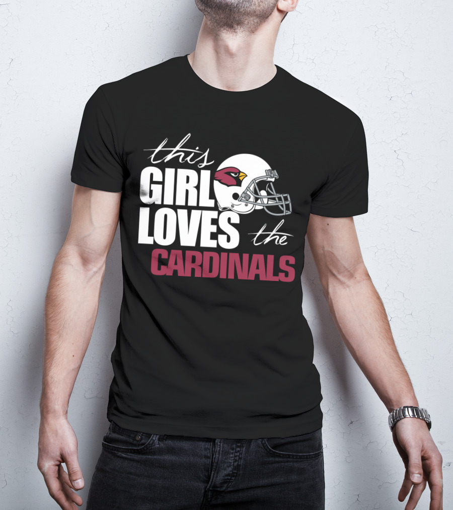 This Girl Loves The Cardinals Fans T-Shirt