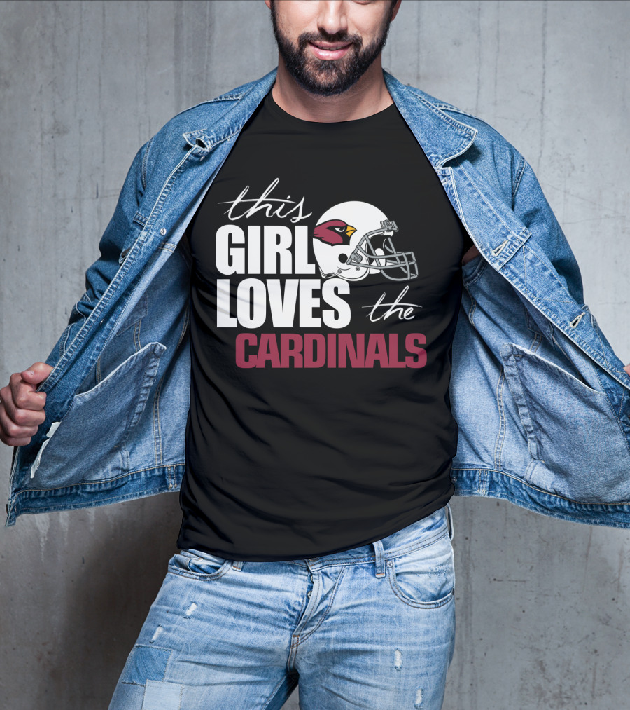 This Girl Loves The Cardinals Fans T-Shirt