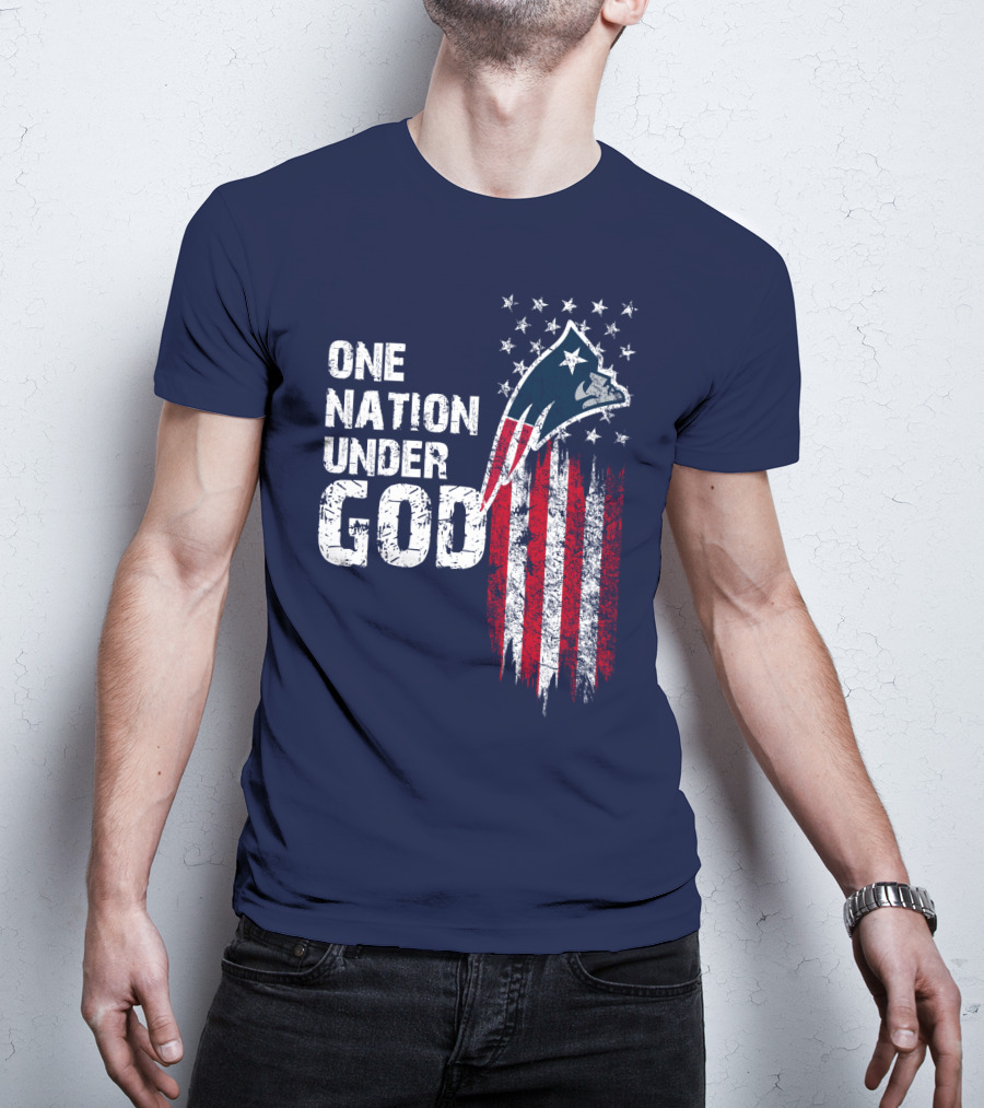 One Nation Under God New England Patriots T-Shirt