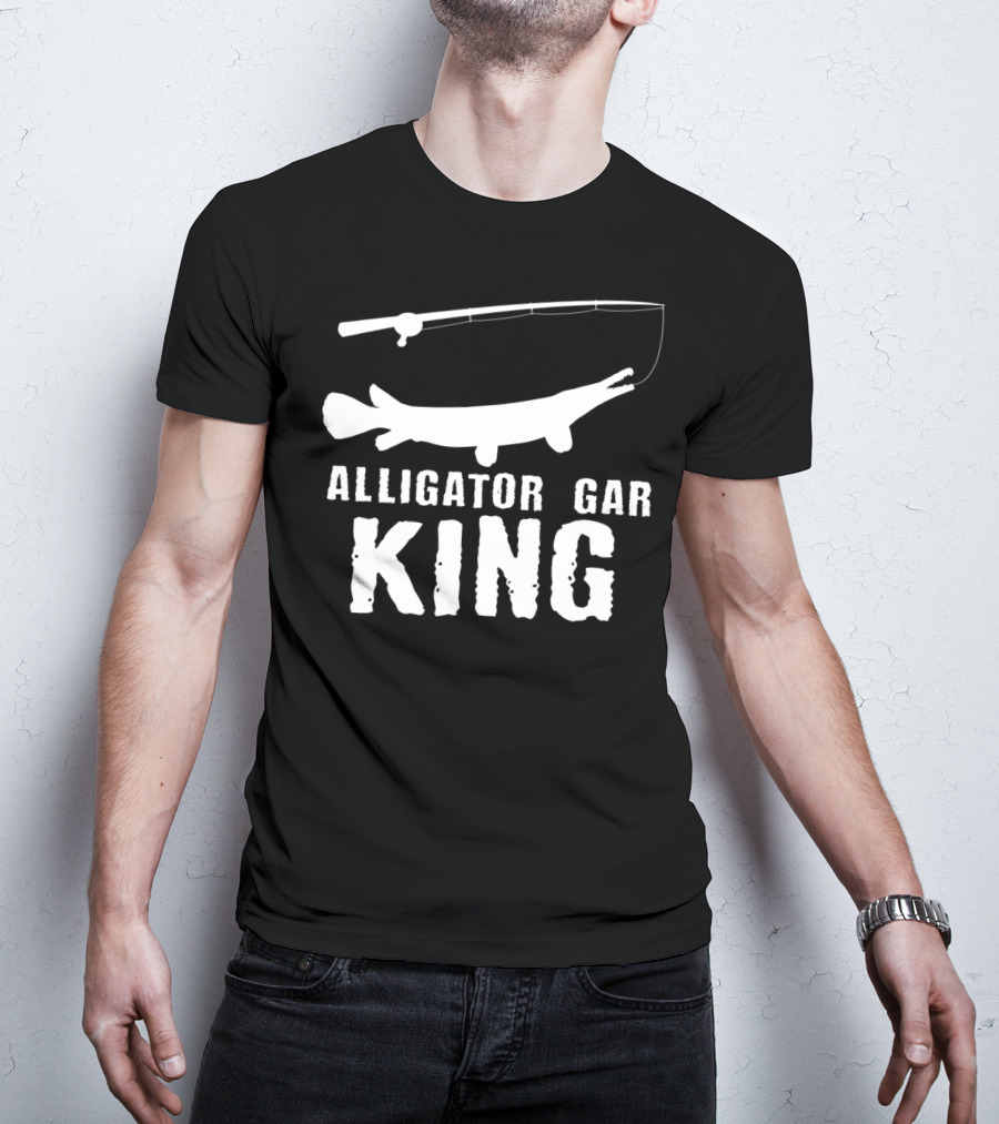 Alligator Gar King Freshwater Fishing T-Shirt
