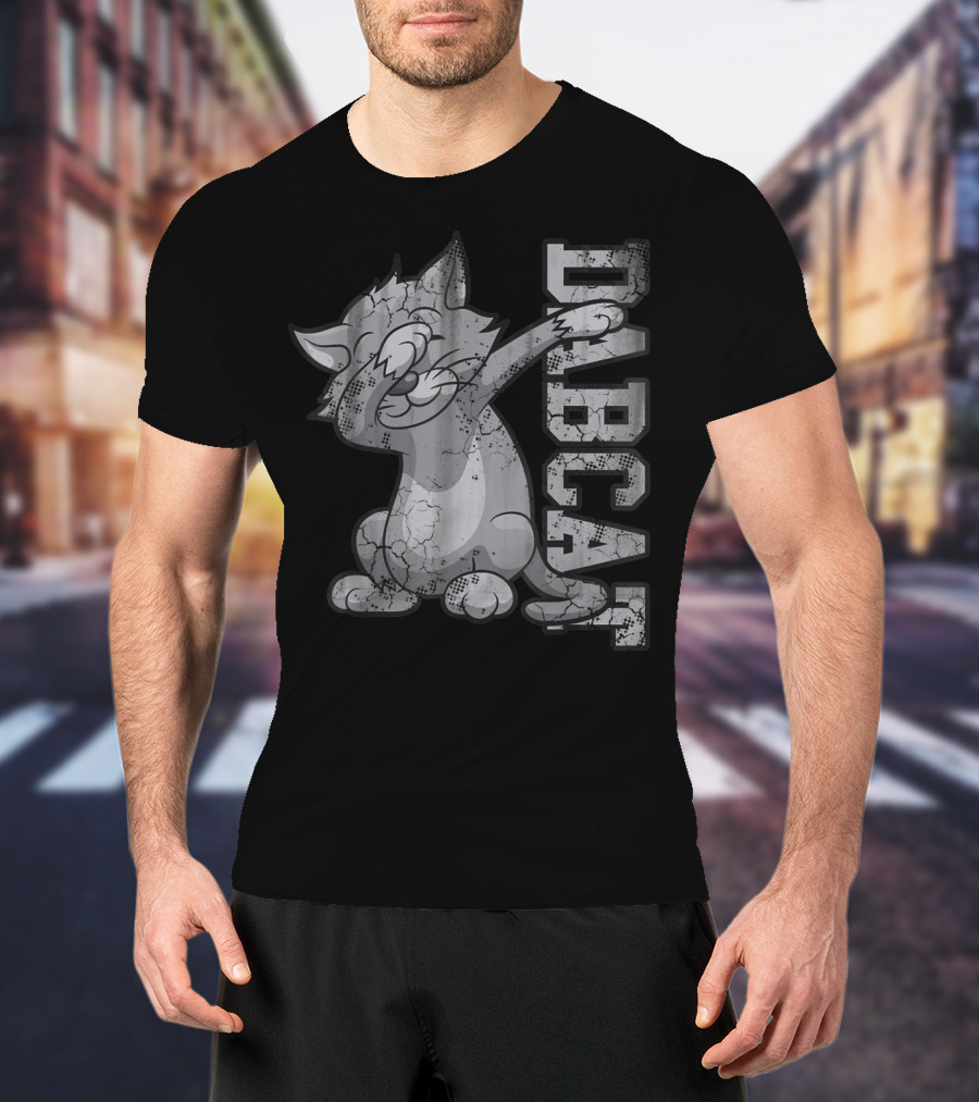 Dabbing Dabcat Vintage Style Iconic Pose T-Shirt