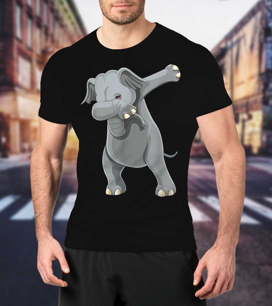 Dabbing Elephant Dab Dance Pose T-Shirt