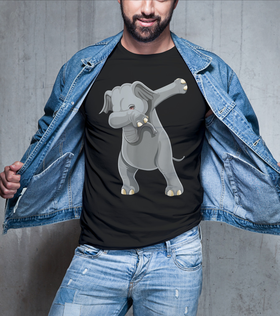 Dabbing Elephant Dab Dance Pose T-Shirt
