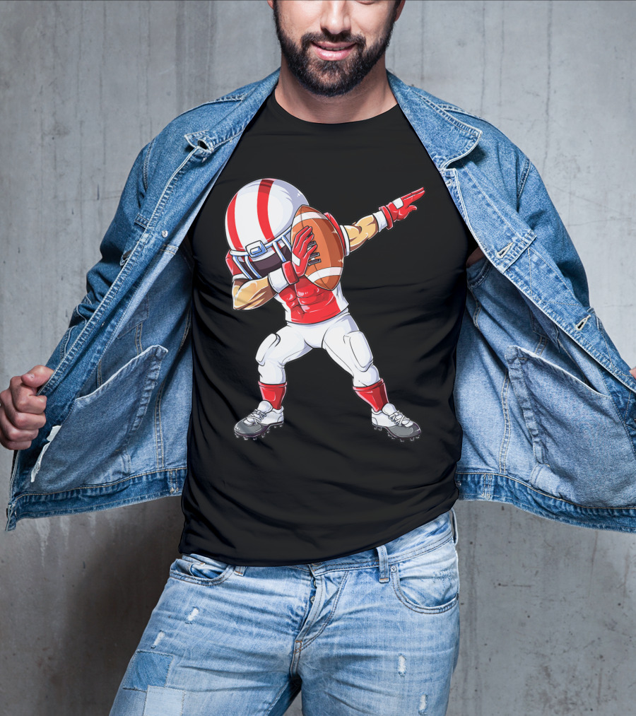 Dabbing Football Player Dab Dance Pose T-Shirt