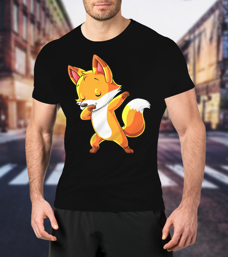 Dabbing Fox Funny Dab Women T-Shirt