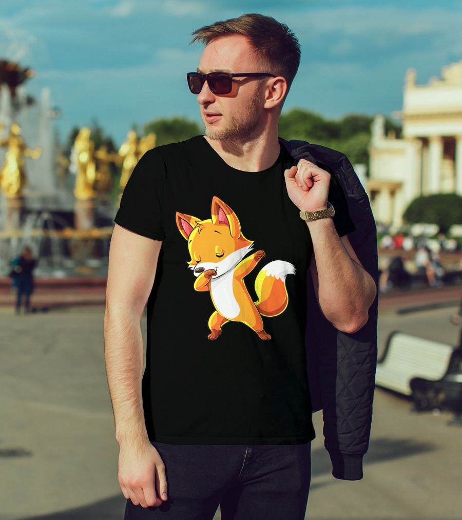 Dabbing Fox Funny Dab Women T-Shirt