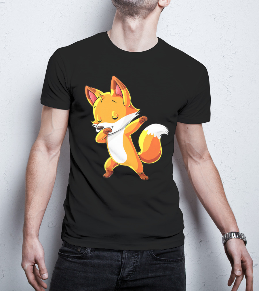 Dabbing Fox Funny Dab Women T-Shirt