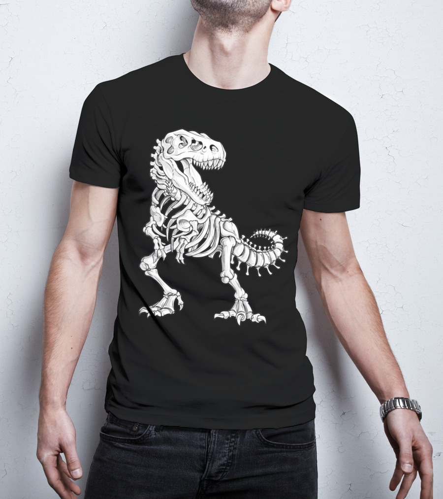 Dinosaur Skeleton T-Rex Fossil T-Shirt