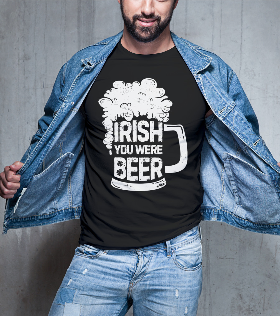 Irish You Were Beer Mug Foam T-Shirt