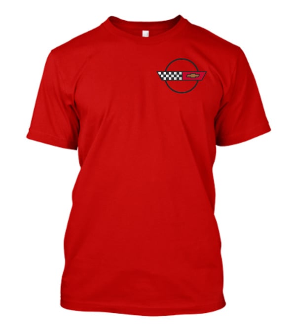 Chevrolet Corvette C4 Racing Emblem T-Shirt