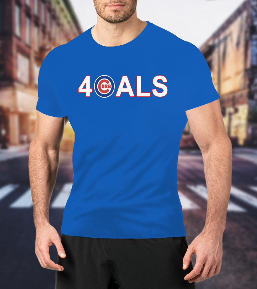 Cubs 4 ALS Charity Support T-Shirt