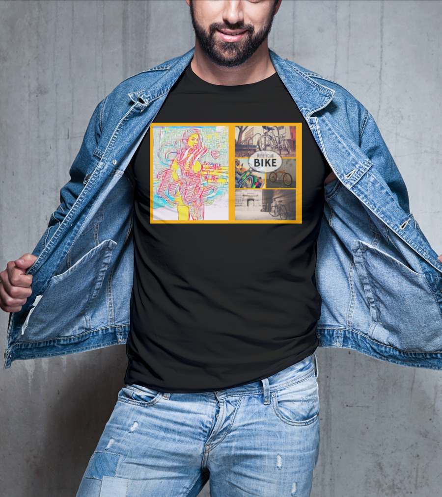 All You Need Is Love Ride Your Bike T-Shirt