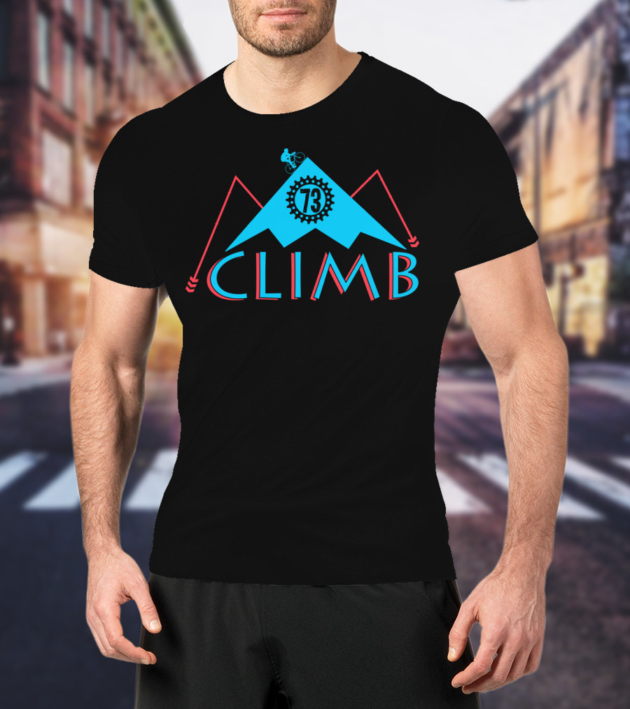 CLIMB 73 Mountain Biking Adventure T-Shirt