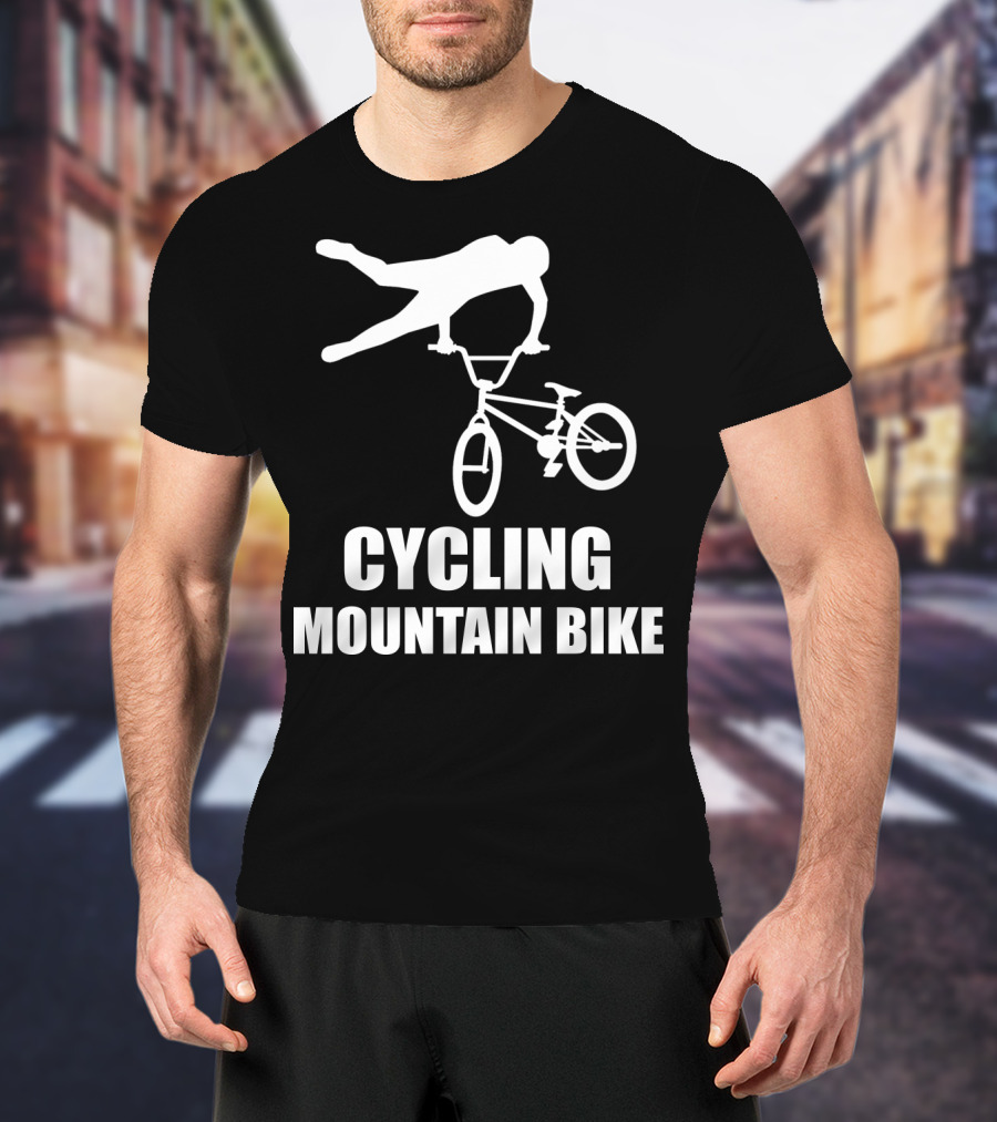 Cycling Mountain Bike Stunt T-Shirt