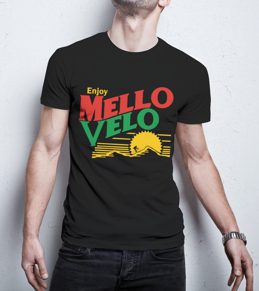 Enjoy Mello Velo Bicycle Adventure T-Shirt