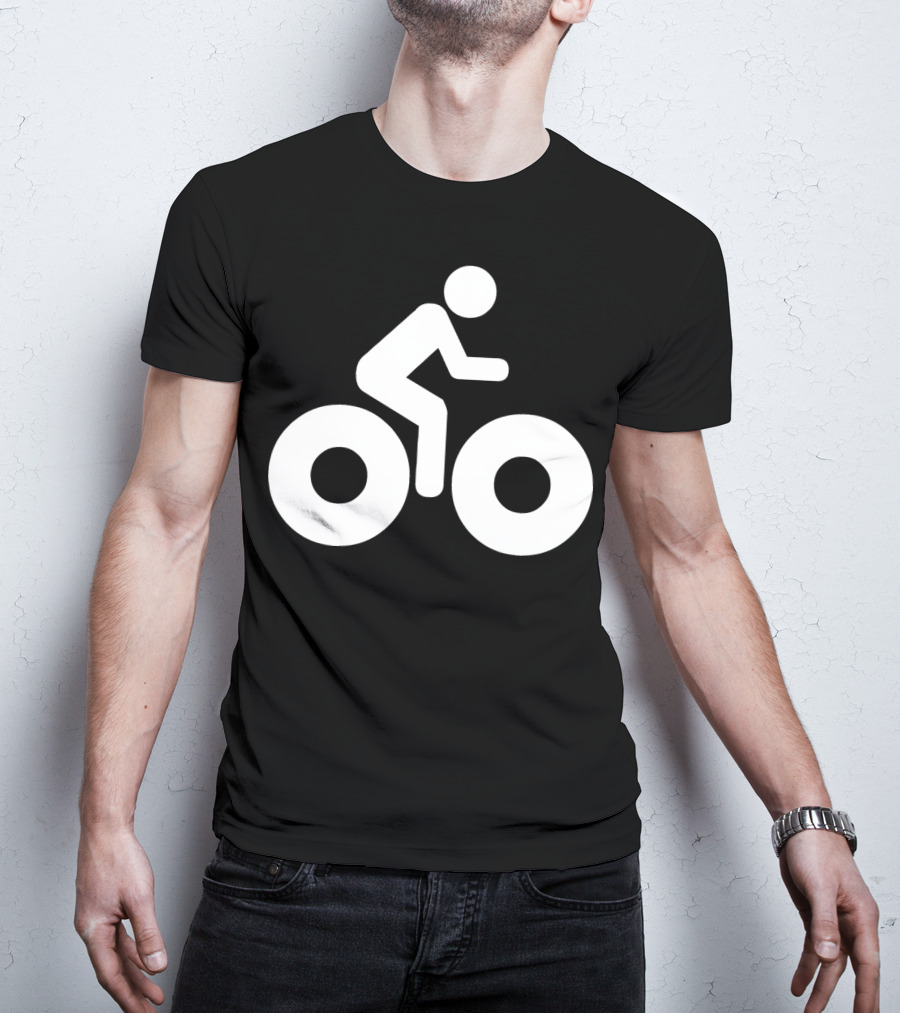 Fat Bike Iconic Cyclist T-Shirt