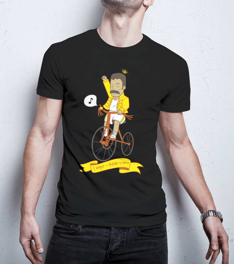 Freddie I Want To Ride My Bike T-Shirt