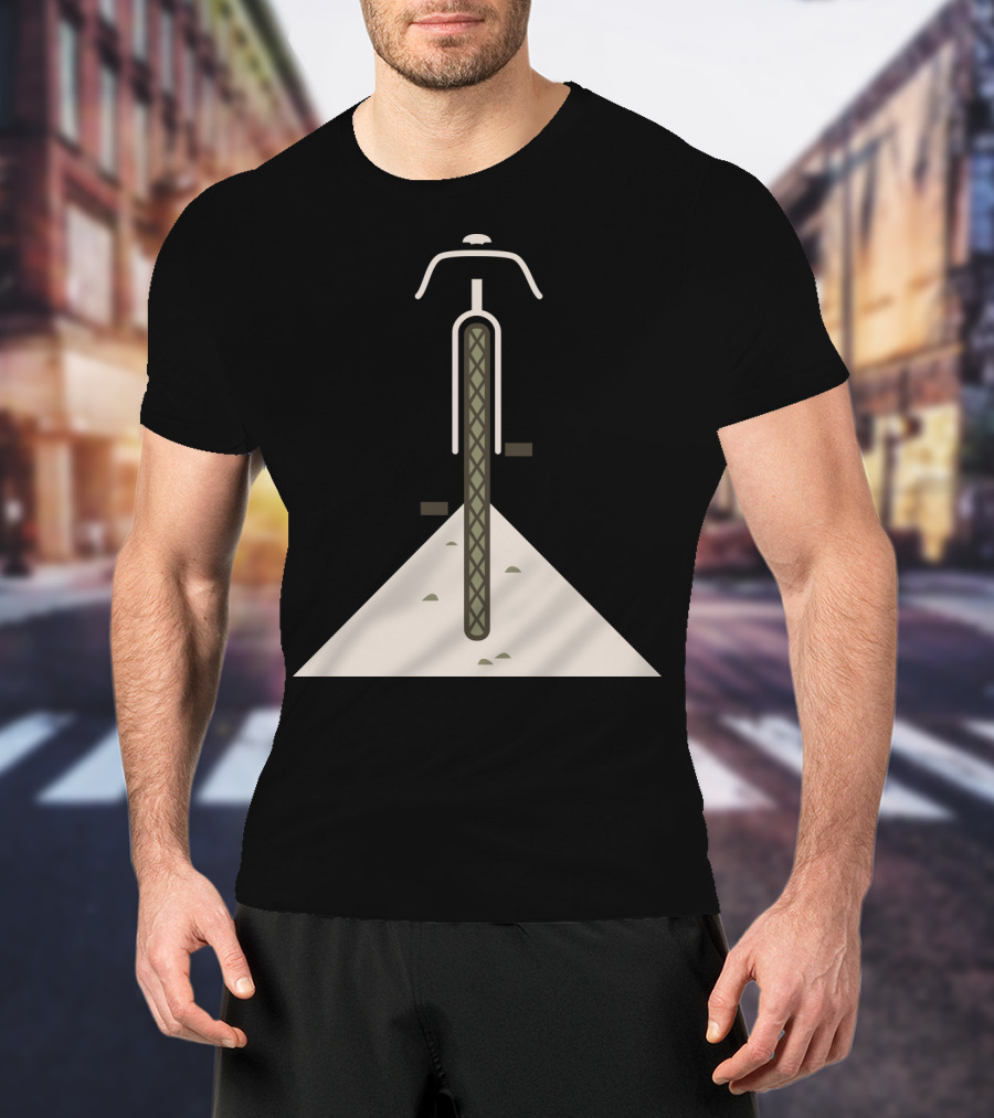 Gravel Grinder Bicycle Path Adventure T-Shirt