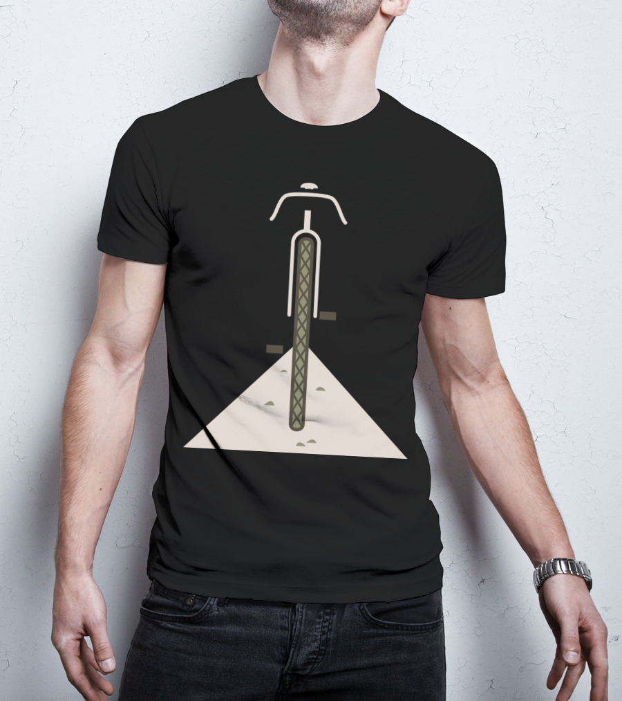 Gravel Grinder Bicycle Path Adventure T-Shirt