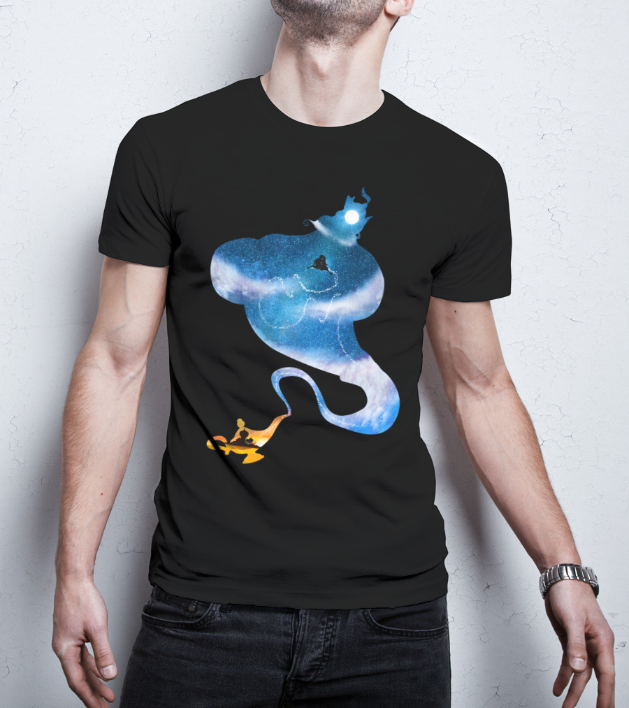 Greater Than All The Magic Lamp Sky Journey T-Shirt