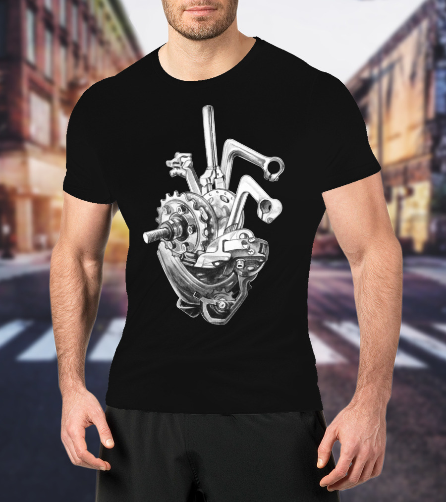 HeartampSoul Bike Mechanic T-Shirt