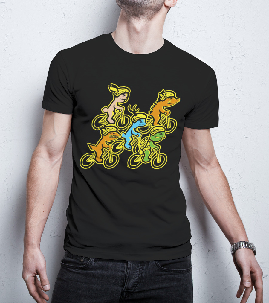 Cycling Animals Team Adventure T-Shirt