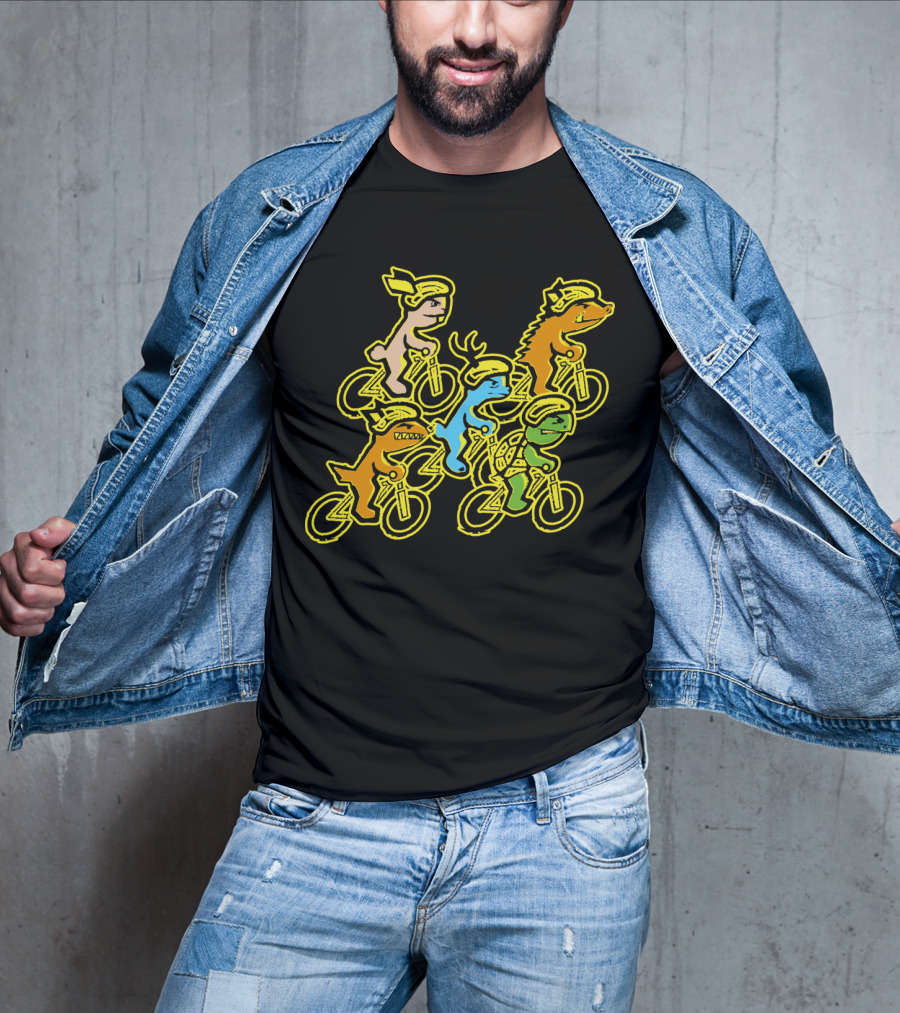 Cycling Animals Team Adventure T-Shirt