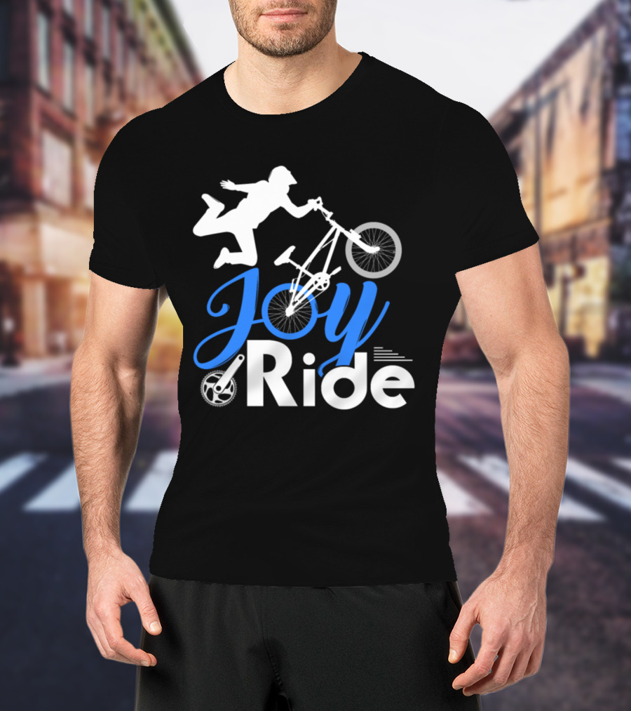 Joy Ride BMX Bicycle Jump Athlete T-Shirt