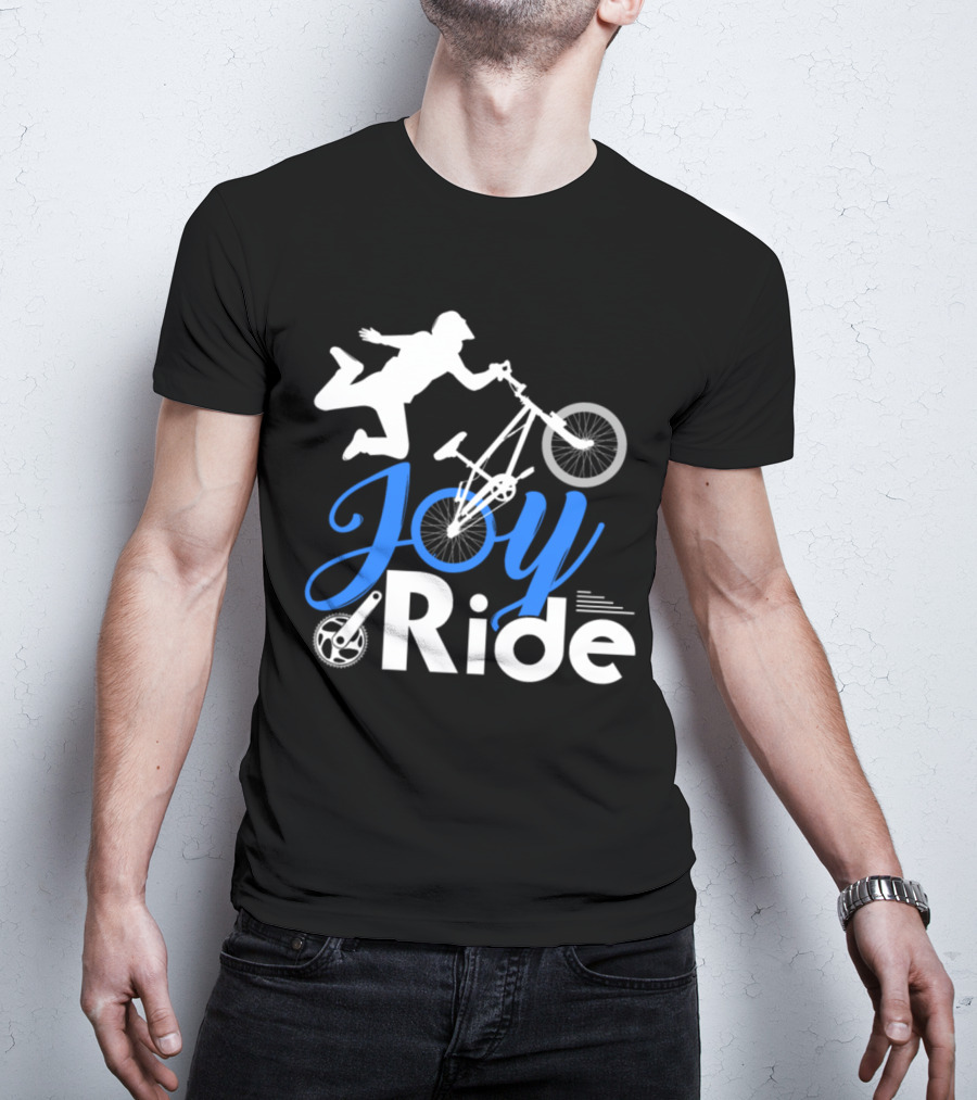 Joy Ride BMX Bicycle Jump Athlete T-Shirt