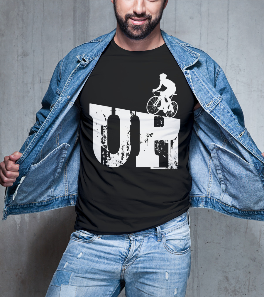 Mountain Bike Rider UP Cycling T-Shirt