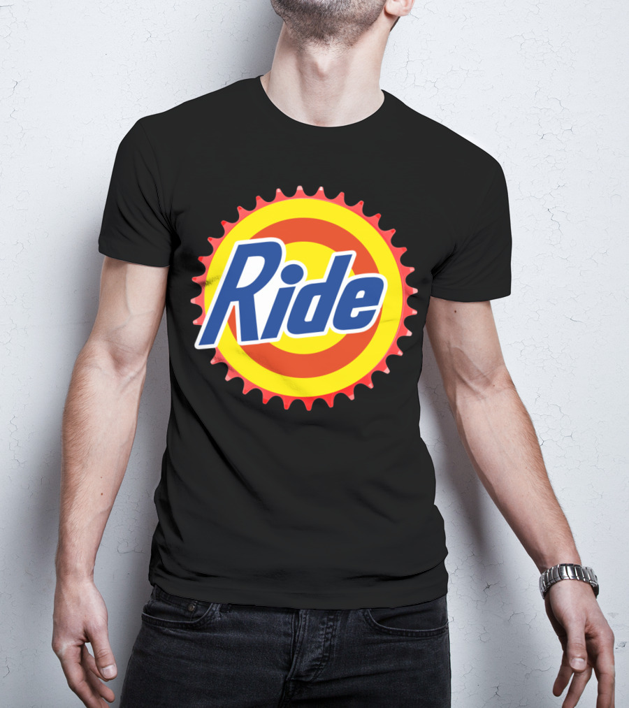 Ride Clean Cycling Gear Bottle Cap T-Shirt