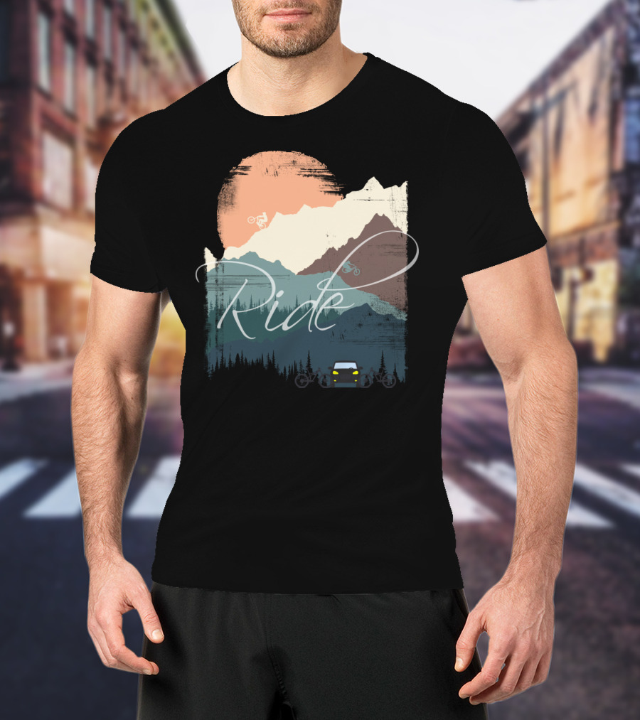 Ride The Mountain Adventure T-Shirt