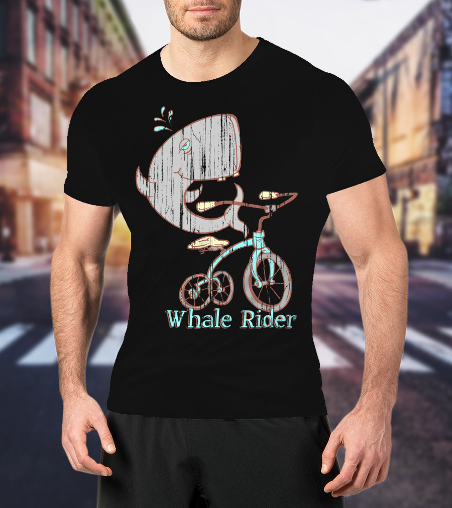 Whale Rider Bicycle Adventure T-Shirt