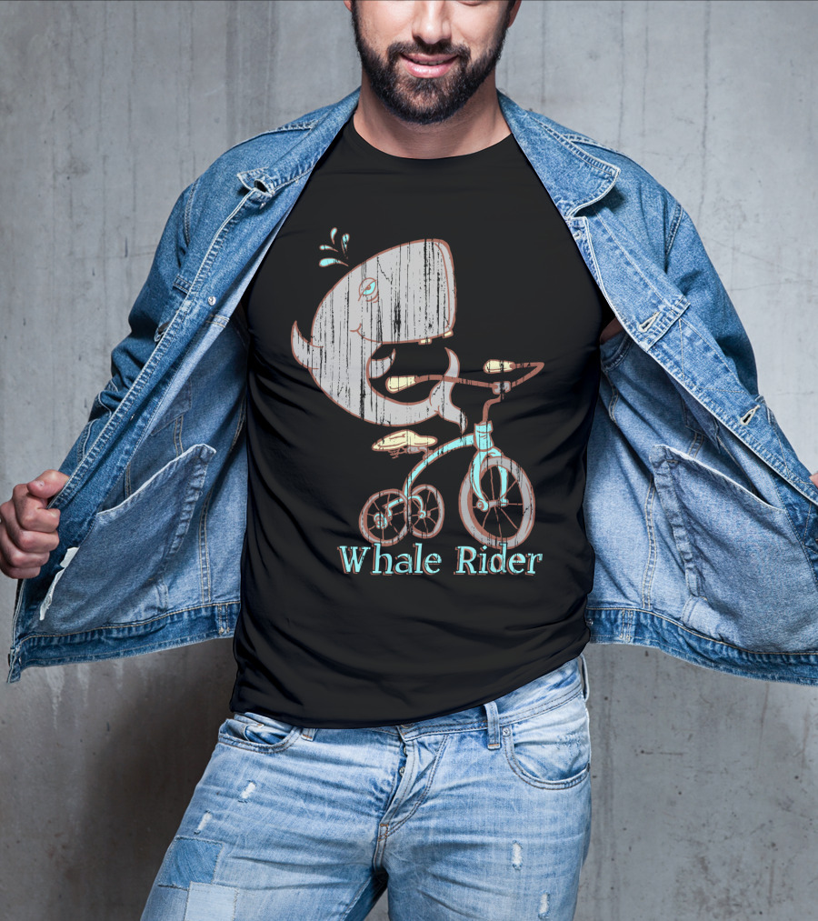 Whale Rider Bicycle Adventure T-Shirt