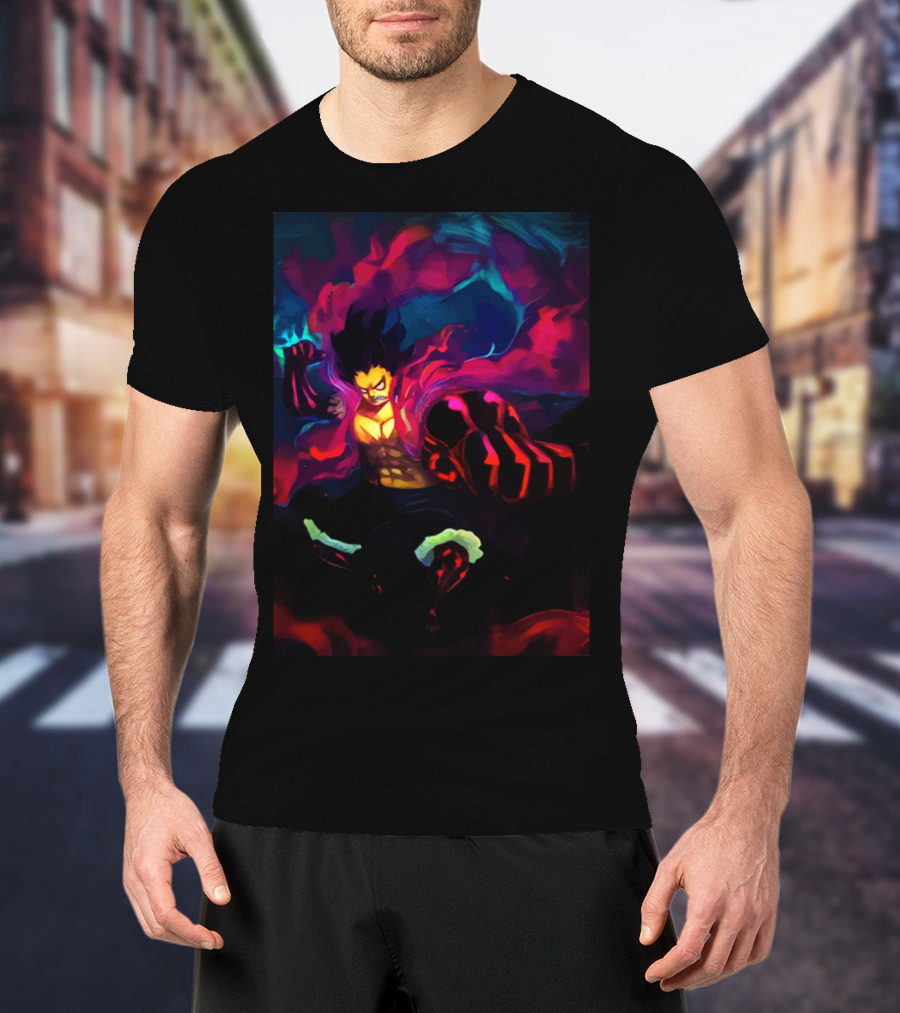 Colorful Snakeman Gear Fourth Transformation Anime T-Shirt
